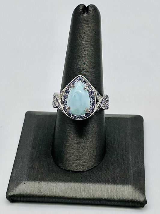 SS Laramar W/tanzanite Rn