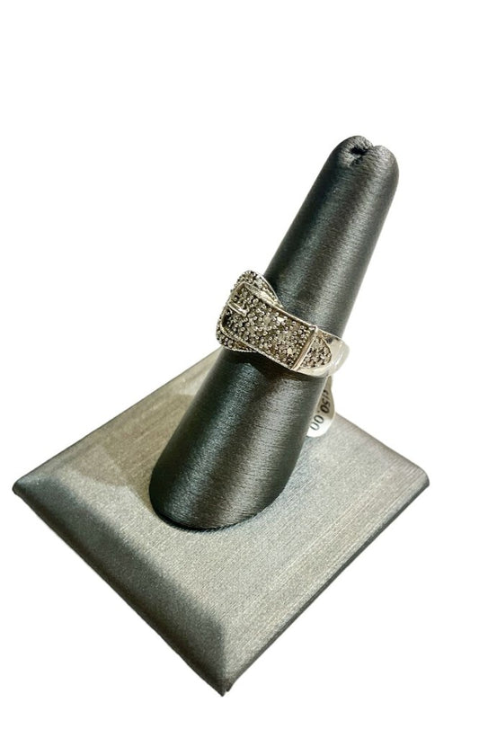 SS BUCKLE RING SZ 6.5