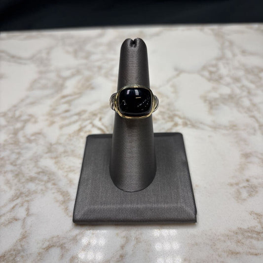 DAVID YURMAN BLK ONYX RING SZ 7