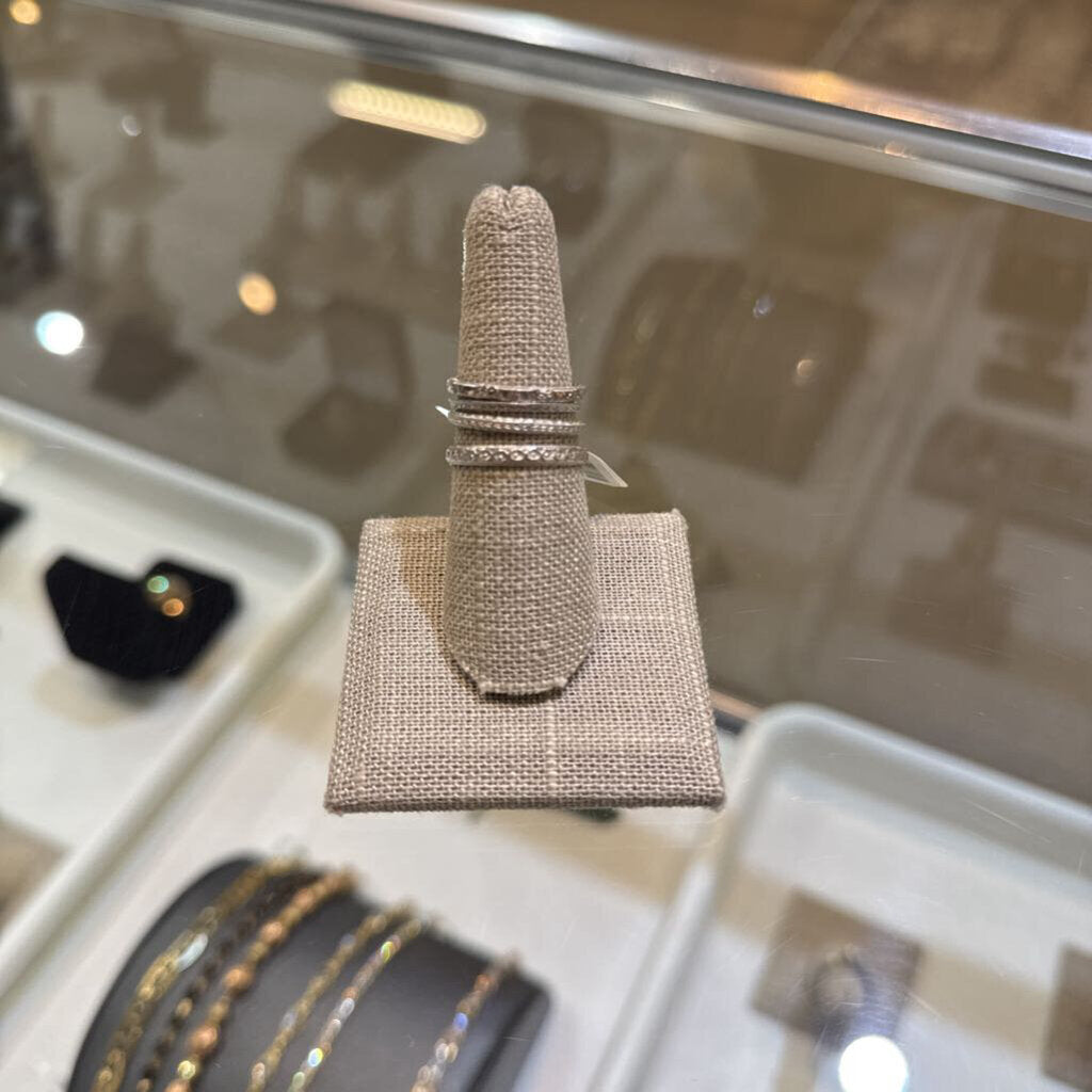 14KT WG THIN BAND SZ 6.5