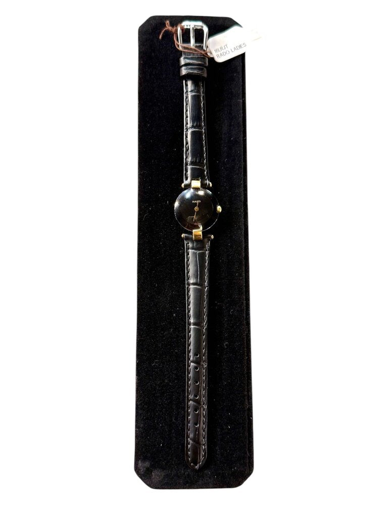 RADO LADIES WATCH WITH LEATHER STRAP