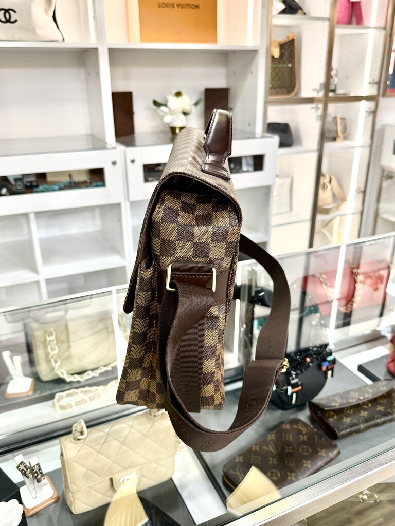 LV BROADWAY BAG DAMIER EBENE MESSENGER