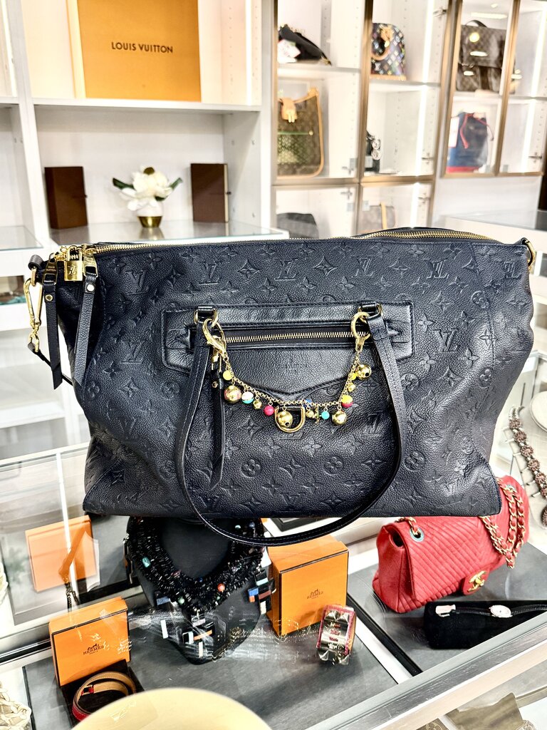 LV MONOGRAM LUMINEUSE GM DARK BLUE