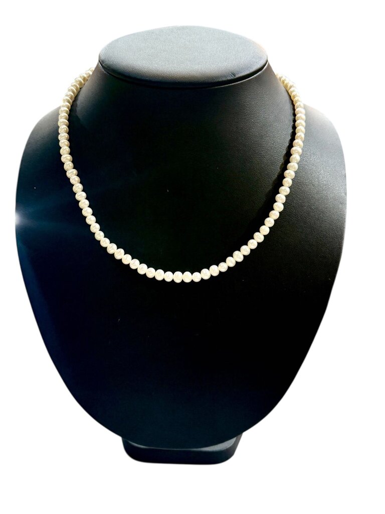 14KT YG 18" FWP NECKLACE