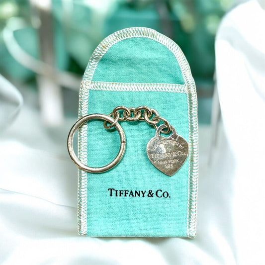 SS RETURN TO TIFFANY & CO HEART KEY CHAIN