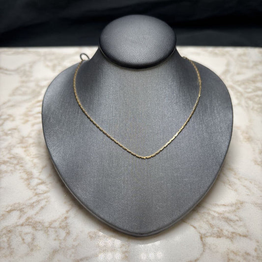 14KT YG 16" CHAIN