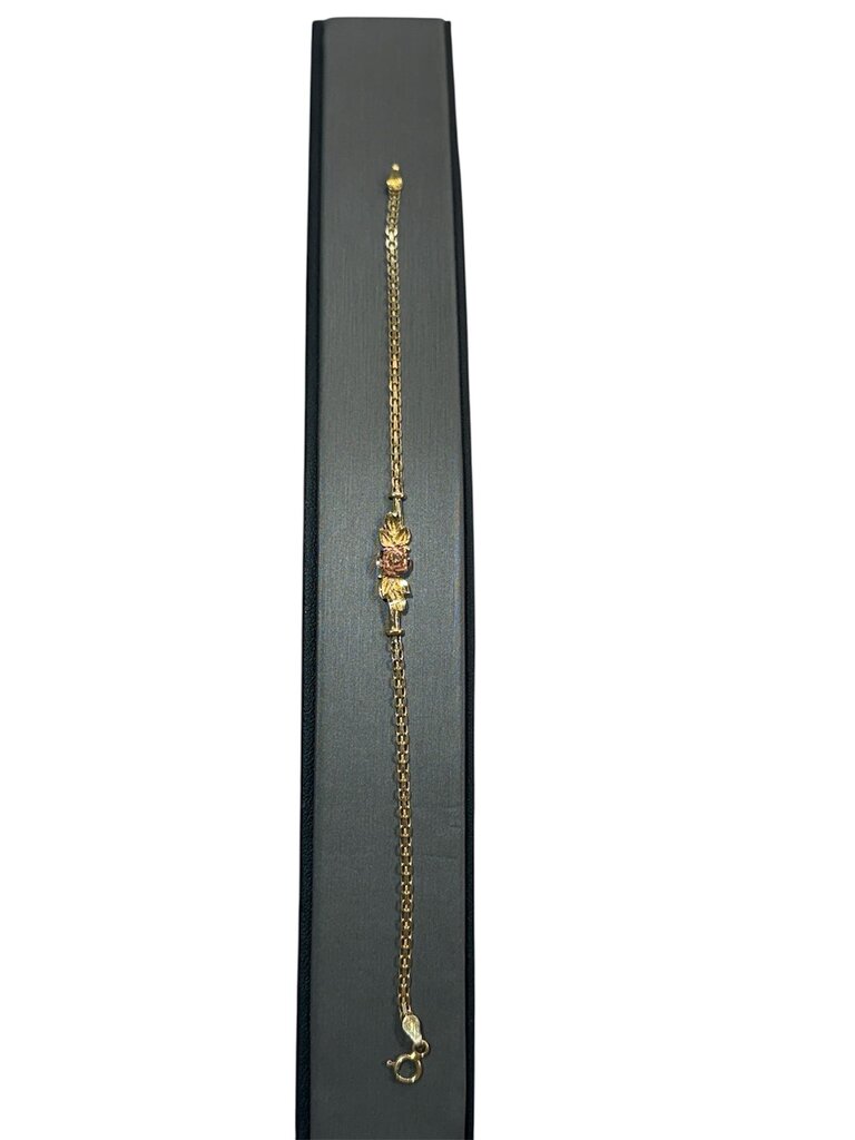 14KT YG BHG BRACELET