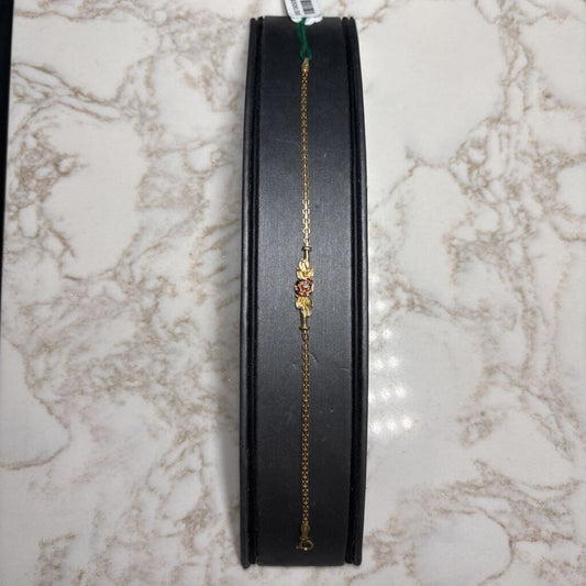 14KT YG BHG BRACELET