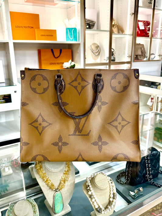 LV "ON THE GO" GM MONOGRAM TOTE