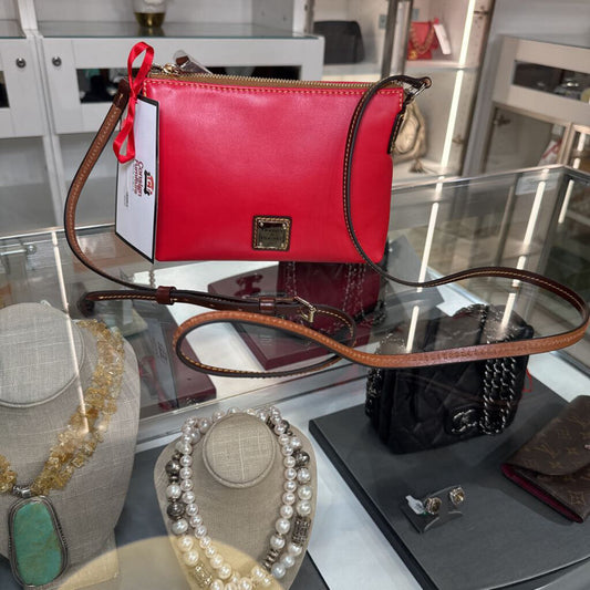 SMALL RED CROSSBODY HANDBAG