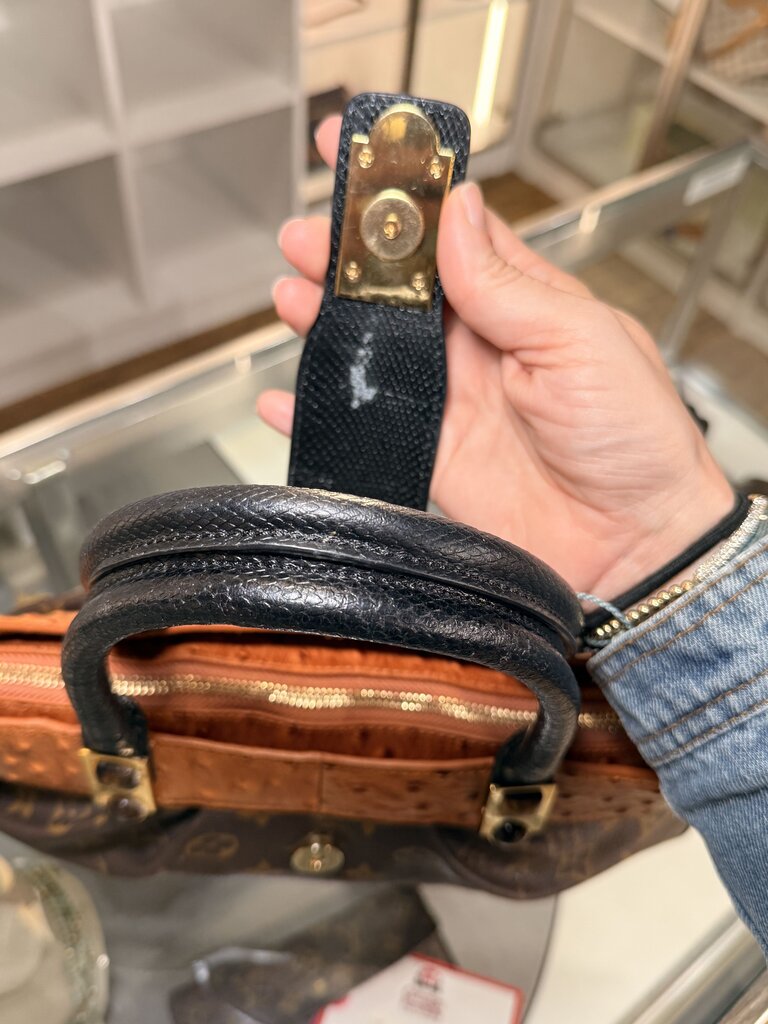 LV LIMITED EDITION MONOGRTAM CANVAS MACHA WALTZ BAG