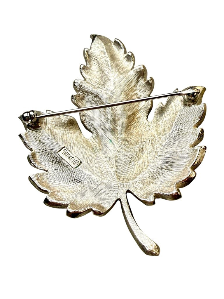 PLATED LEAF PIN