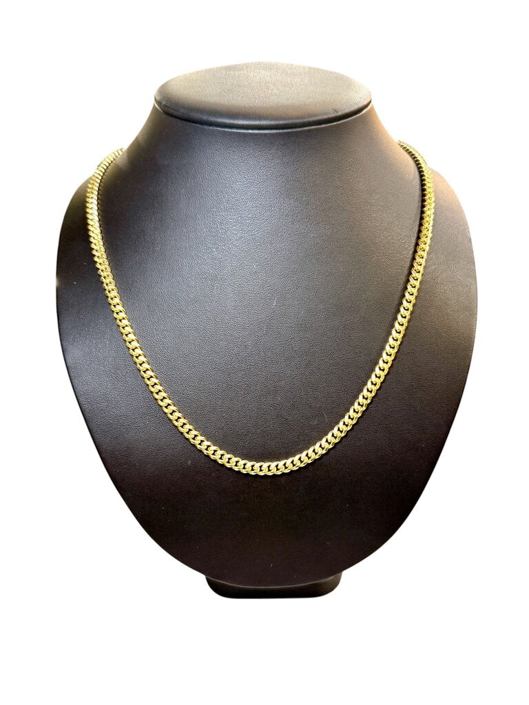 SS/GP MIAMI CUBAN LINK CHAIN 24"