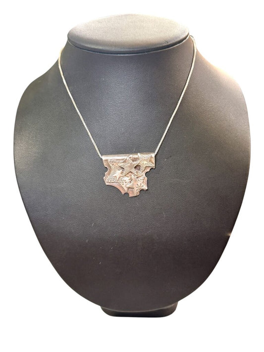 SS STAR PENDANT SLIDE ON 16" CHAIN