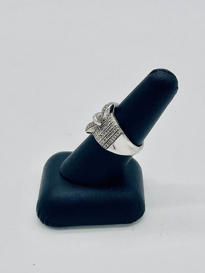 Ss Buckle Ring Dia Accent