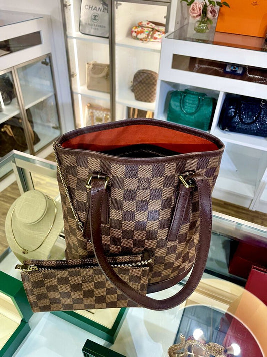 LV Marias Bucket Damier E