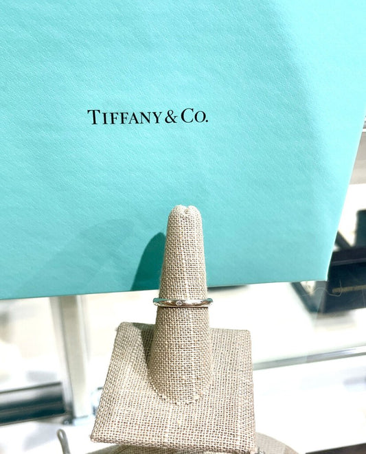 Tiffany&co Dia Ring Sz 8.