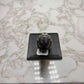14KT WG 1.53CT RB CTR W/.93TW ON BAND 2.46CTTW VINTAGE STYLE RING W/APPRAISAL