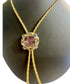 14KT YG BOLO MONTANA SAPPHIRE BLUE & YELLOW W/CURRANT APPRAISAL
