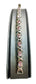 SS PINK OVAL BEZEL SET TOPAZ XO STYLE BRACELET
