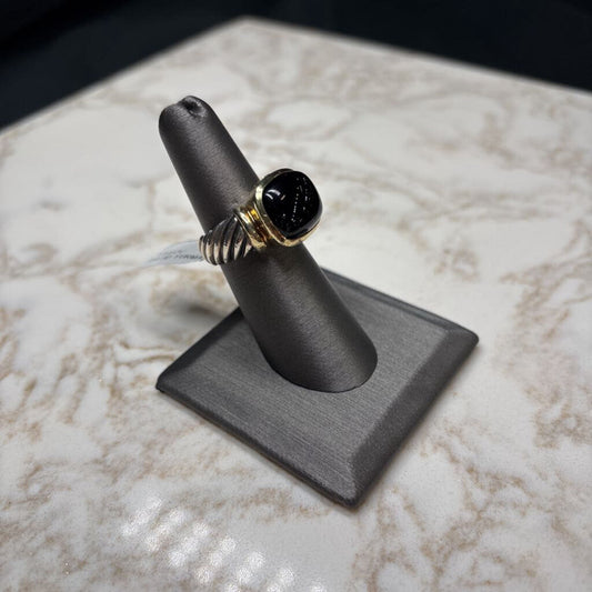 DAVID YURMAN BLK ONYX RING SZ 7