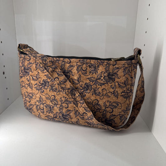 HANDBAG SMALL FLORAL NAVY