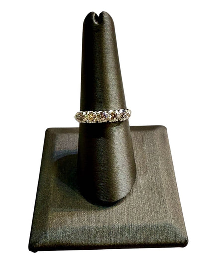 14KT WG ANNIVERSARY 1CTTW PRONG SET SZ 8