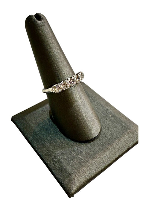 14KT WG ANNIVERSARY 1CTTW PRONG SET SZ 8