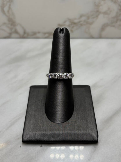 14KT WG ANNIVERSARY 1CTTW PRONG SET SZ 8