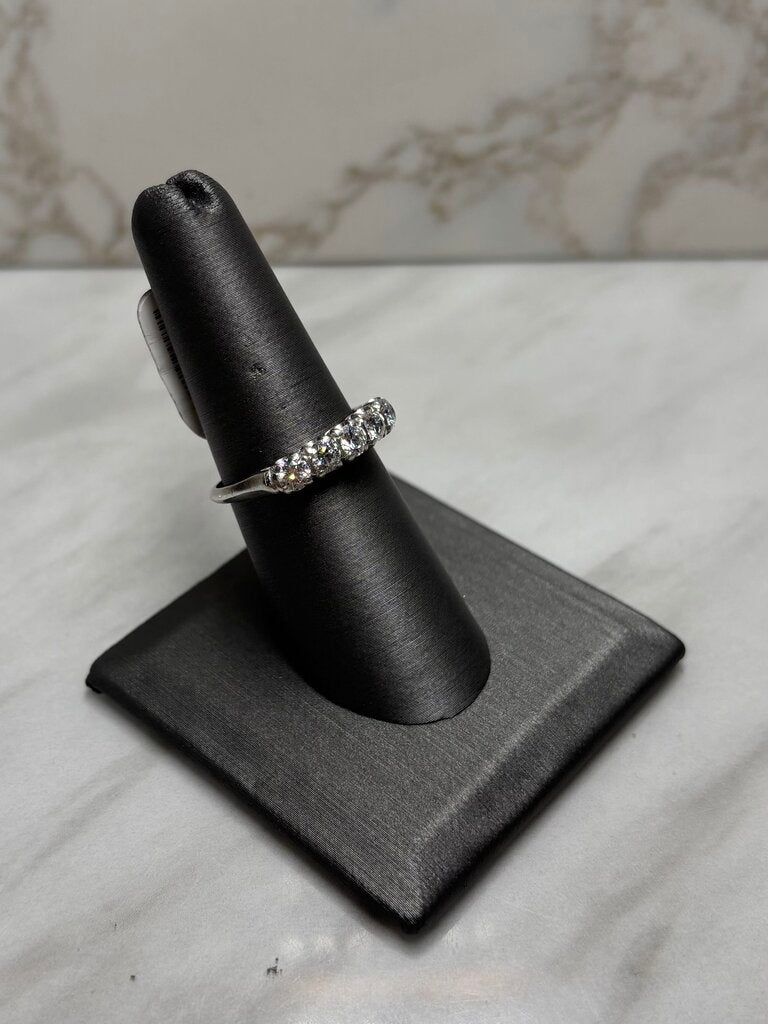 14KT WG ANNIVERSARY 1CTTW PRONG SET SZ 8