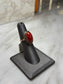 18KT YG CORAL CAB STONE SZ 5.5