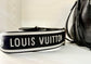 LV BELLA GM BLK PERFERATED BAG W/EXTRA STRAP IOB