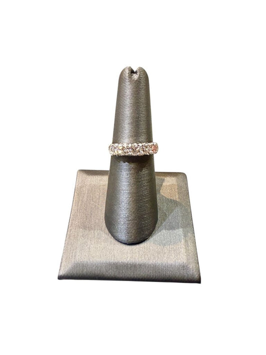 14KT WG 1CTTW 5RB MELEE RING SZ 6
