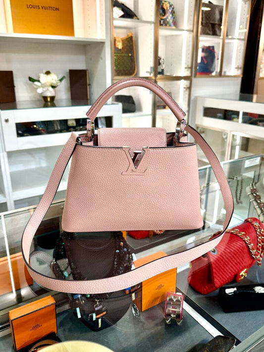 LV TAURILLION CAPUCINES BB CROSS BODY
