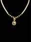 14KT FWP V SHAPE W/PEARL NECKLACE