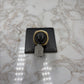 14KT YG 2CTTW WIDE PAVE EURO BAND SZ 5