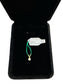 14KT YG 1/5CT RB SOLITARE NO CHAIN