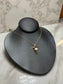 14KT YG FWP PENDANT ON 18" CHAIN