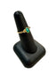 18CT EUROPEON BLK OPAL KNOT SIDES SZ 6.5
