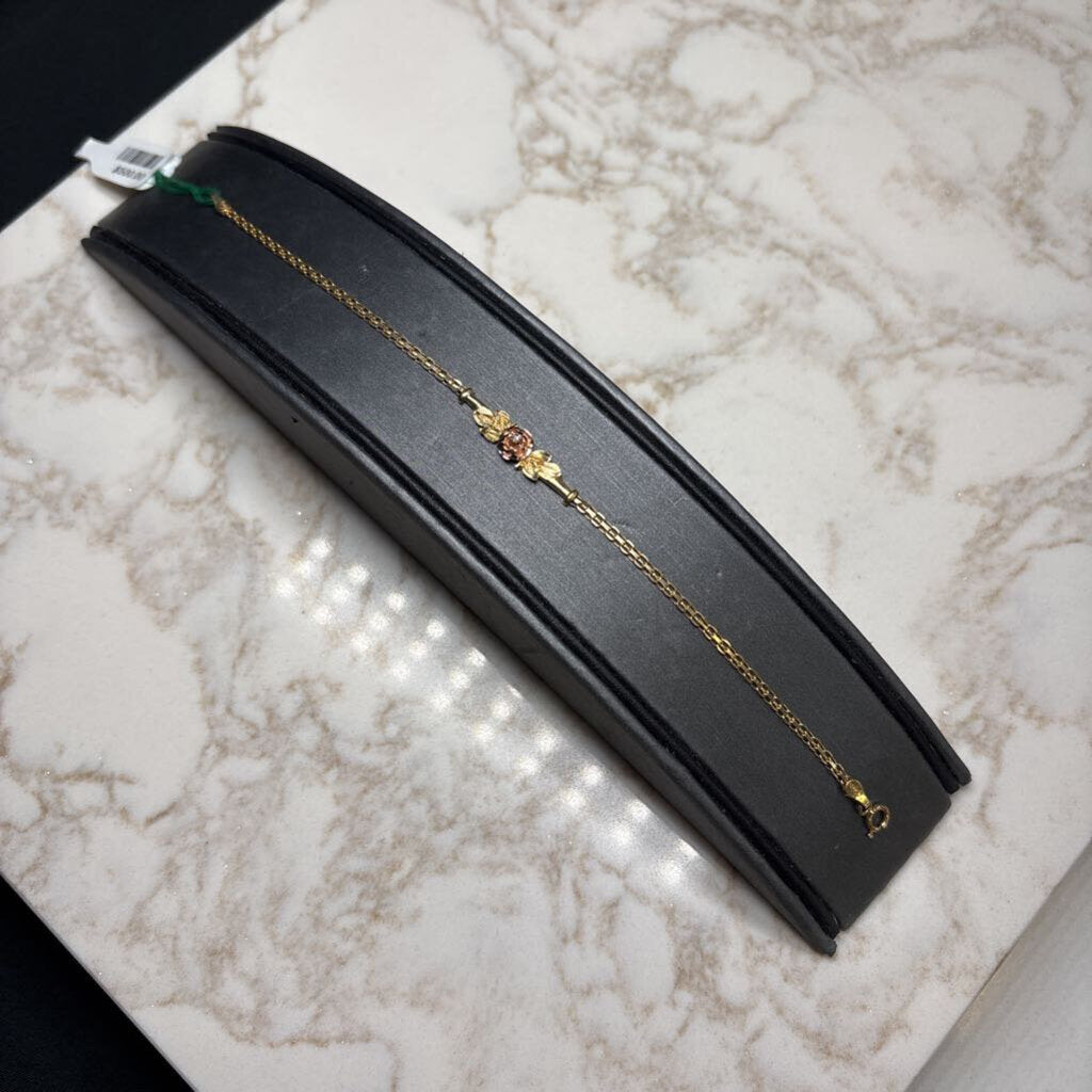 14KT YG BHG BRACELET