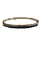 14KT YG NATURAL SAPPHIRE BANGLE BRACELET