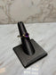 10KT YG OVAL AMETHYST W/2 MELEE RING SZ 6