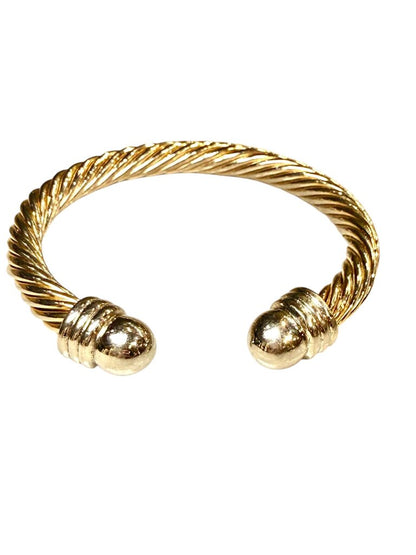 PLATED/TUTONE (LOOKS LIKE DAVID YURMAN) CUFF