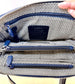 BRIGHTON NAVY JOJO PRETTY TOUGH POBBLE LEATHER CROSSBODY