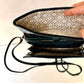 BRIGHTON GREEN/BLUE FLAP CLOSURE SOFT LEATHER CROSSBODY