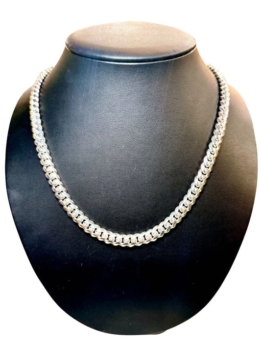 SS 7.8MM 22" CUBAN LINK CHAIN