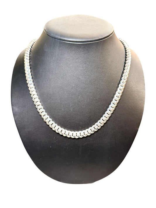SS 7.8MM 22" CUBAN LINK CHAIN