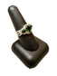 SS PPF CHROME DIOPSIDE RING SZ 8