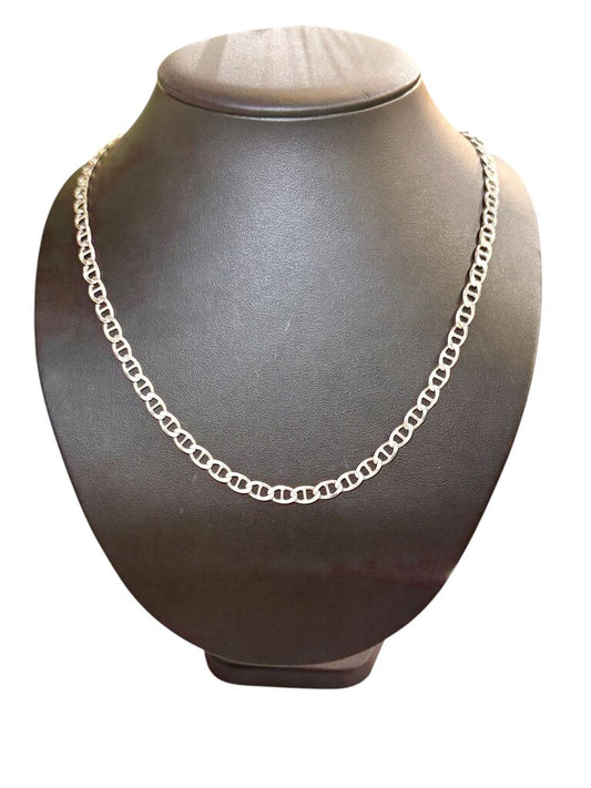 SS MARINER LINK 5MM 22" CHAIN