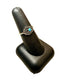 SS OPAL HAMSA HAND RING SZ 7